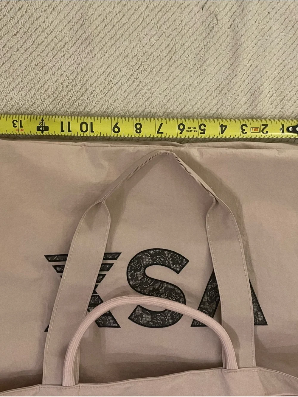 Victoria's Secret Pale Blush VSX Tote Bag